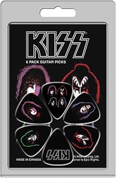 Amazon | P Perri's Leathers Ltd. KISS 公式ライセンス ギターピック